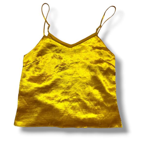 Glamorise strappy gold camisole - Picture 1 of 6